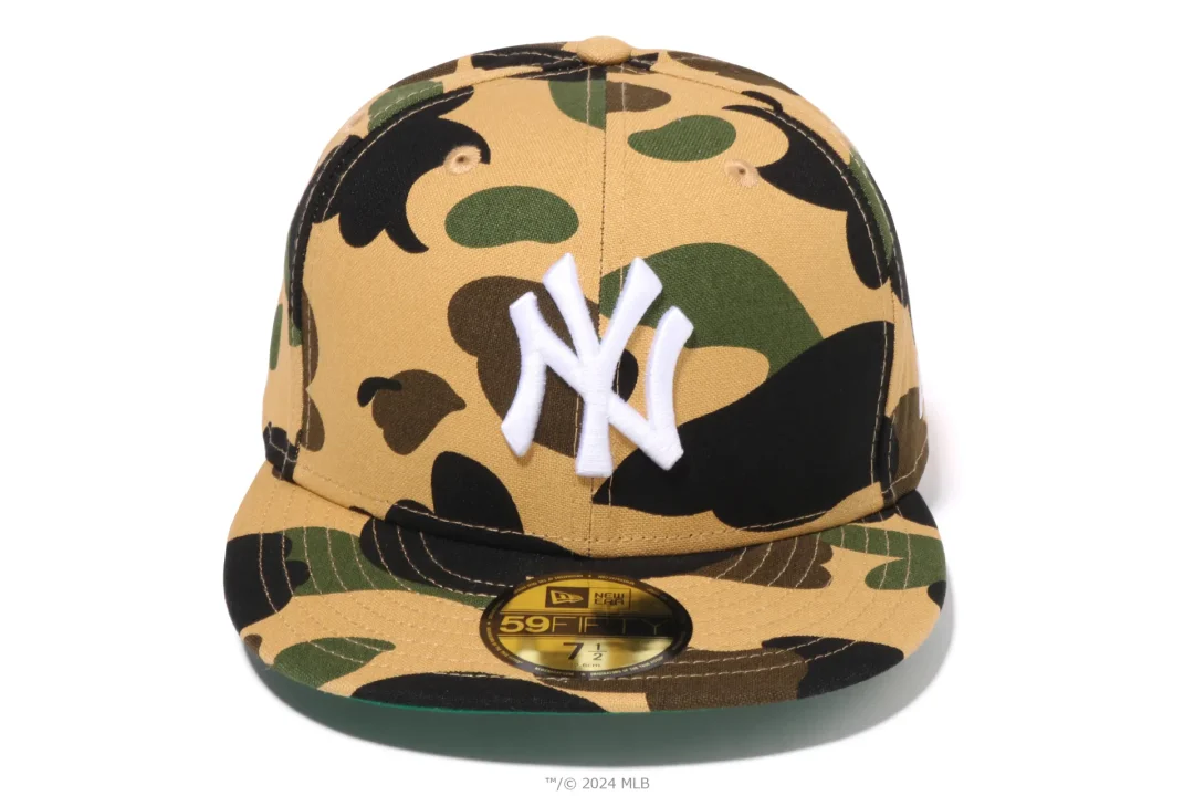 A BATHING APE × MLB × New Era コラボキャップが2024年 3/9 発売 (ア ベイシング エイプ エムエルビー ニューエラ)