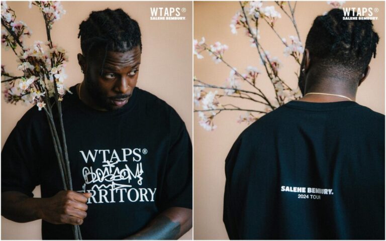 100枚限定 WTAPS Salehe Bembury Blossom M サレヘ・ベンバリーがダブルタップスとのコラボTシャツを発売