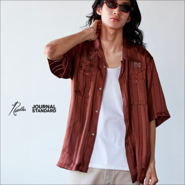 【2024年 5月中旬 発売】NEEDLES × JOURNAL STANDARD 別注 2024 S/S Cowboy One-Up Shirt (ニードルズ ジャーナルスタンダード)