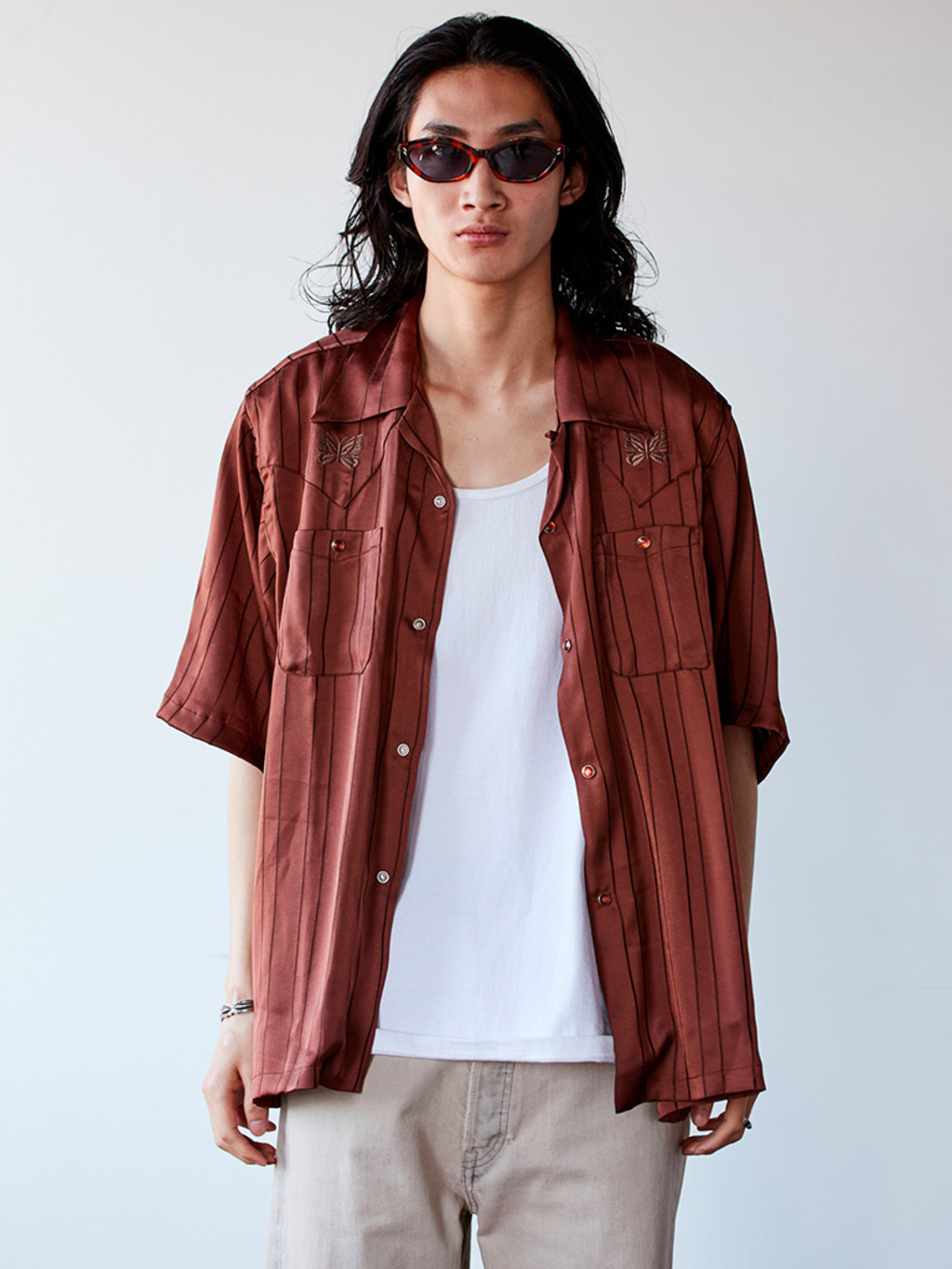 【2024年 5月中旬 発売】NEEDLES × JOURNAL STANDARD 別注 2024 S/S Cowboy One-Up Shirt (ニードルズ ジャーナルスタンダード)