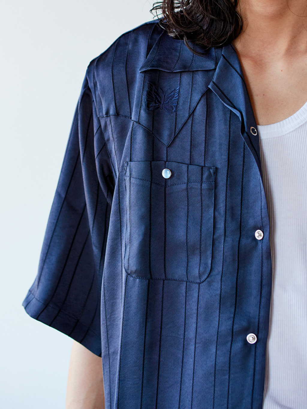 【2024年 5月中旬 発売】NEEDLES × JOURNAL STANDARD 別注 2024 S/S Cowboy One-Up Shirt (ニードルズ ジャーナルスタンダード)