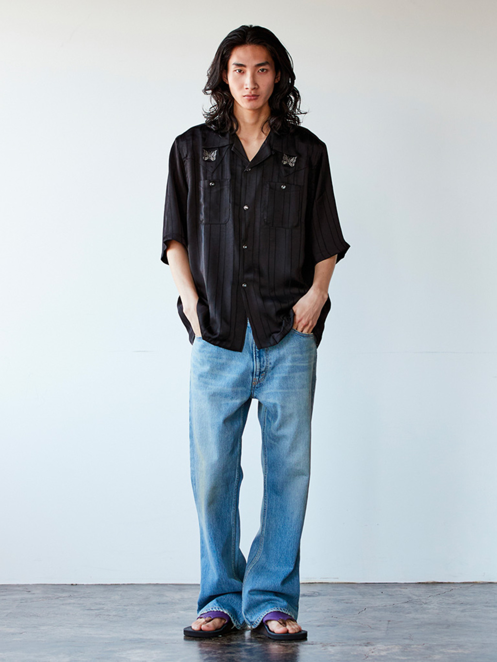 【2024年 5月中旬 発売】NEEDLES × JOURNAL STANDARD 別注 2024 S/S Cowboy One-Up Shirt (ニードルズ ジャーナルスタンダード)