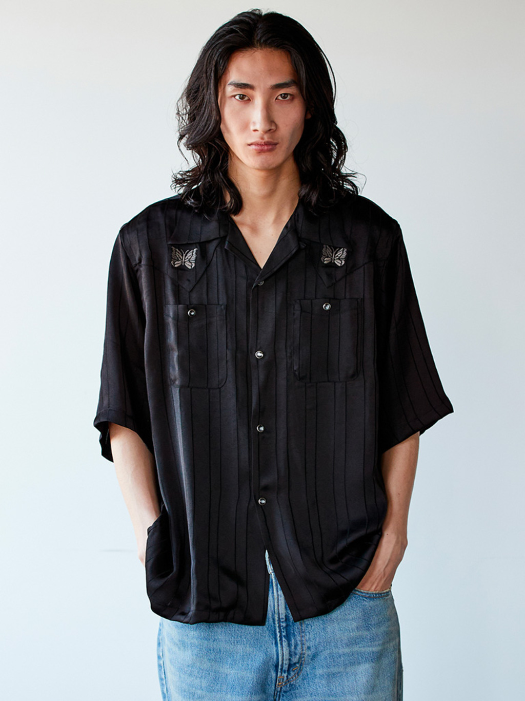 【2024年 5月中旬 発売】NEEDLES × JOURNAL STANDARD 別注 2024 S/S Cowboy One-Up Shirt (ニードルズ ジャーナルスタンダード)