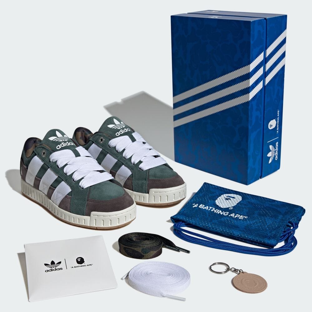 【2024年 4/20 発売】A BATHING APE × adidas Originals LAWSUIT/LWST “NRTN Pack” (ア ベイシング エイプ アディダス オリジナルス ロースーツ) [IE6117/IE6118]