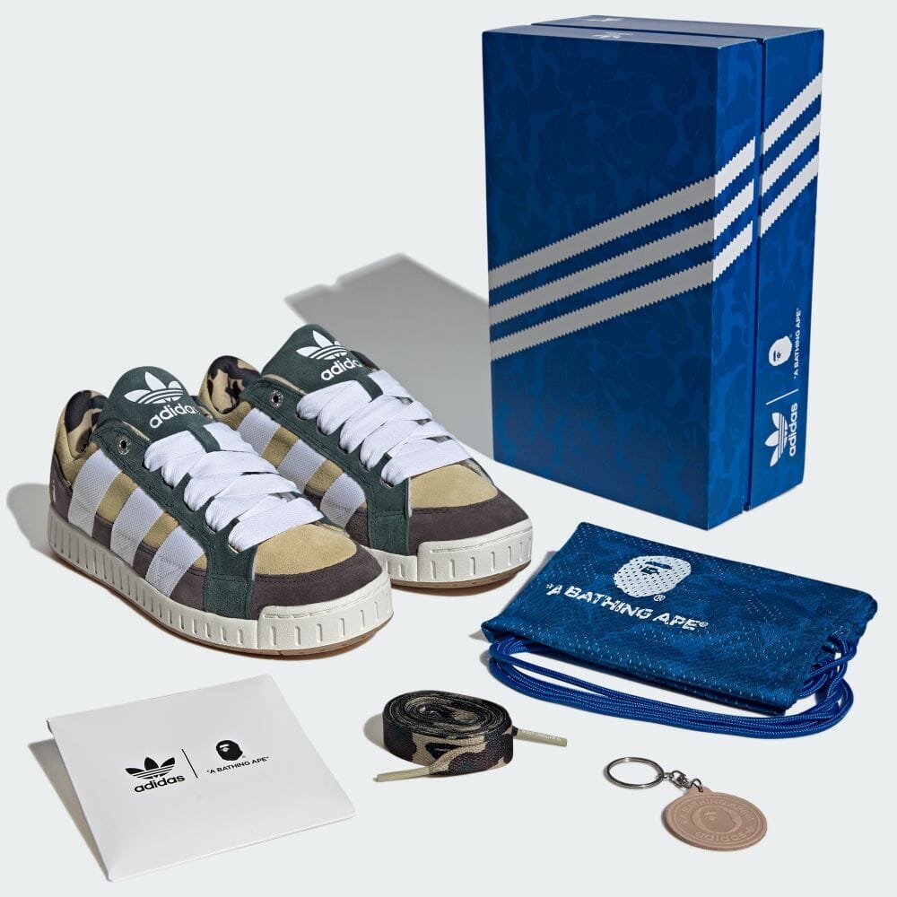 【2024年 4/20 発売】A BATHING APE × adidas Originals LAWSUIT/LWST “NRTN Pack” (ア ベイシング エイプ アディダス オリジナルス ロースーツ) [IE6117/IE6118]