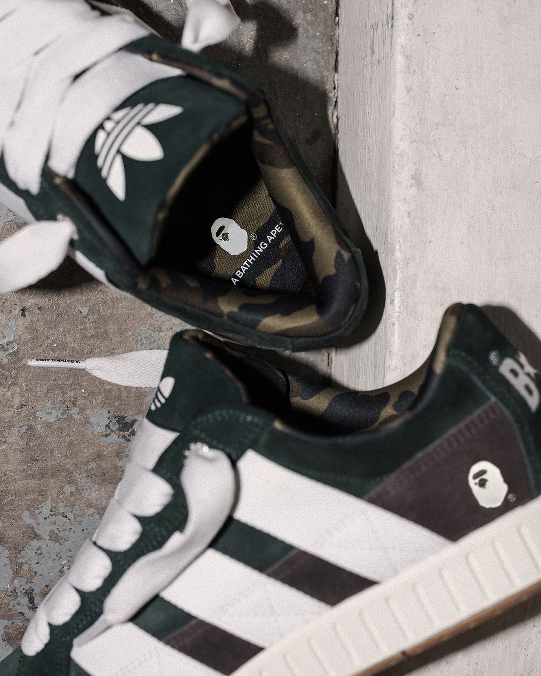 【2024年 4/20 発売】A BATHING APE × adidas Originals LAWSUIT/LWST “NRTN Pack” (ア ベイシング エイプ アディダス オリジナルス ロースーツ) [IE6117/IE6118]