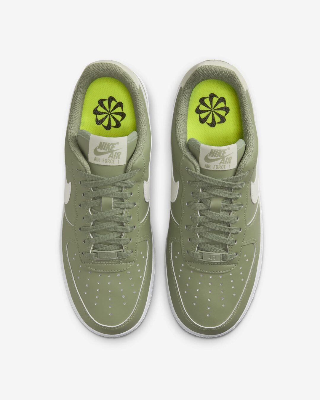 【海外発売】ナイキ エア フォース 1 ロー “オイルグリーン/ホワイト” (NIKE AIR FORCE 1 LOW “Oil Green/White”) [HF5062-386]