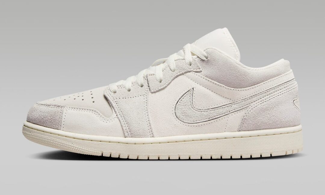 【海外発売】ナイキ エア ジョーダン 1 ロー SE クラフト “ペールアイボリー” (NIKE AIR JORDAN 1 LOW SE CRAFT “Pale Ivory”) [FQ3055-100]