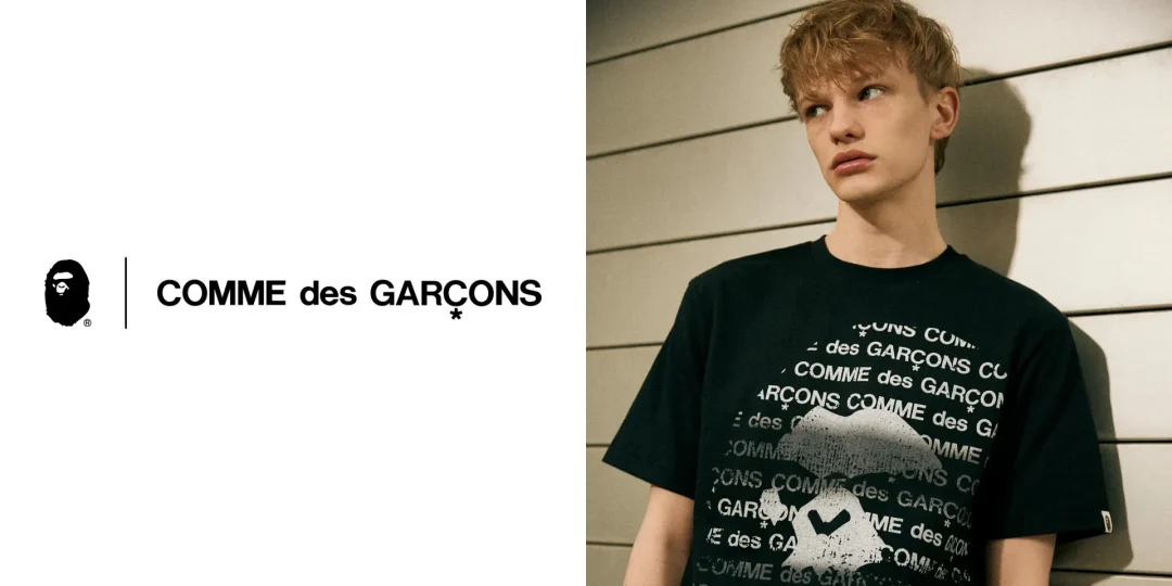 A BATHING APE × COMME des GARÇONS 2024 S/S 新作コレクションが 2024年 4/13 発売 (ア ベイシング エイプ コム デ ギャルソン)