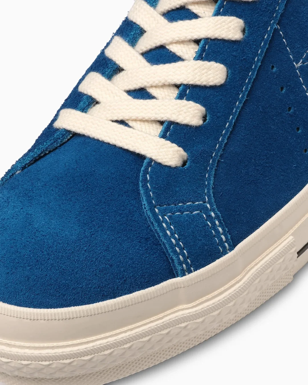 【2024年 5/17 発売】上質な国産スエードをアッパー全面に使用した CONVERSE ONE STAR J SUEDE “Blue” (コンバース ワンスタ－ メイドインジャパン)