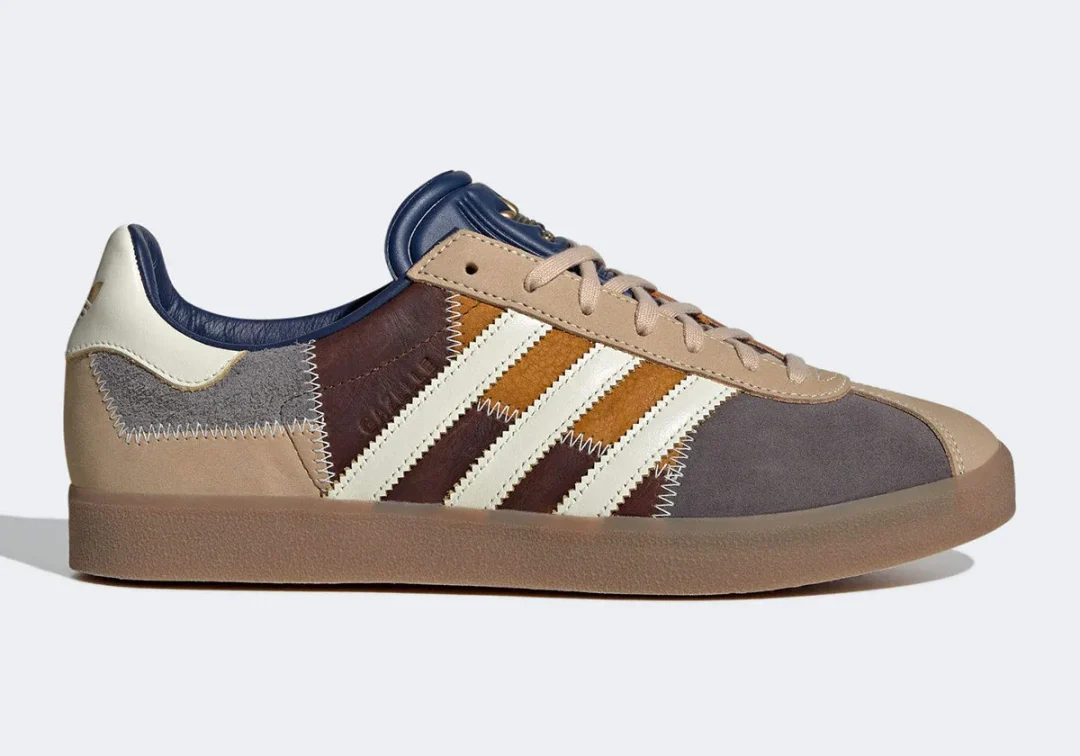 【2024年 4/20 発売】atmos × adidas Originals GAZELLE 85 “Tsugihagi” (アトモス アディダス オリジナルス ガゼル 85 “継ぎ接ぎ/ツギハギ”) [II0002]