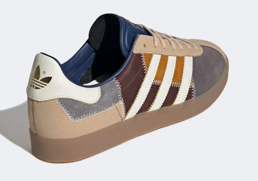 【2024年 4/20 発売】atmos × adidas Originals GAZELLE 85 “Tsugihagi” (アトモス アディダス オリジナルス ガゼル 85 “継ぎ接ぎ/ツギハギ”) [II0002]