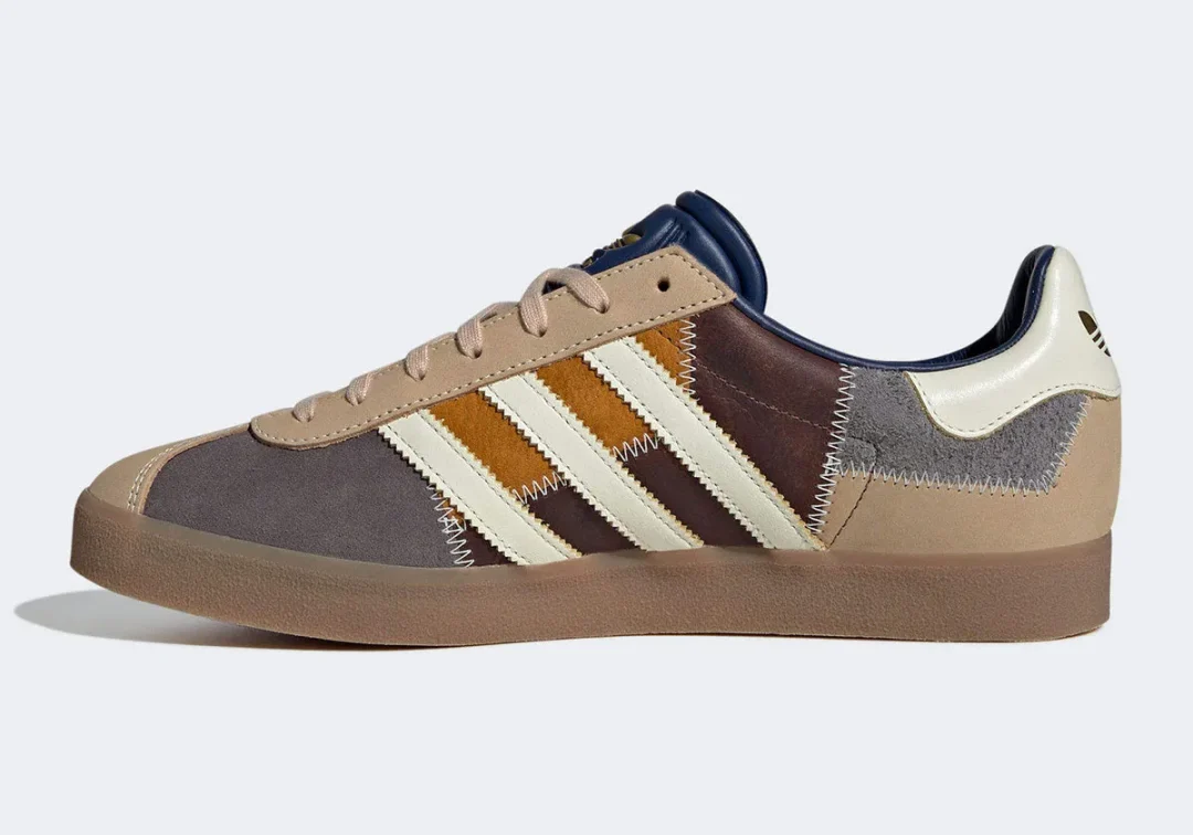 【2024年 4/20 発売】atmos × adidas Originals GAZELLE 85 “Tsugihagi” (アトモス アディダス オリジナルス ガゼル 85 “継ぎ接ぎ/ツギハギ”) [II0002]