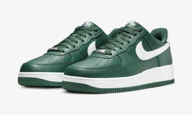 【2024年 発売予定】ナイキ エア フォース 1 ロー “ホワイト/ゴージグリーン” (NIKE AIR FORCE 1 LOW “White/Gorge Green”) [FJ4146-300]