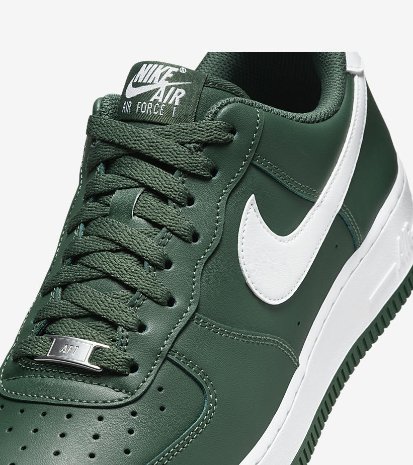 【2024年 発売予定】ナイキ エア フォース 1 ロー “ホワイト/ゴージグリーン” (NIKE AIR FORCE 1 LOW “White/Gorge Green”) [FJ4146-300]