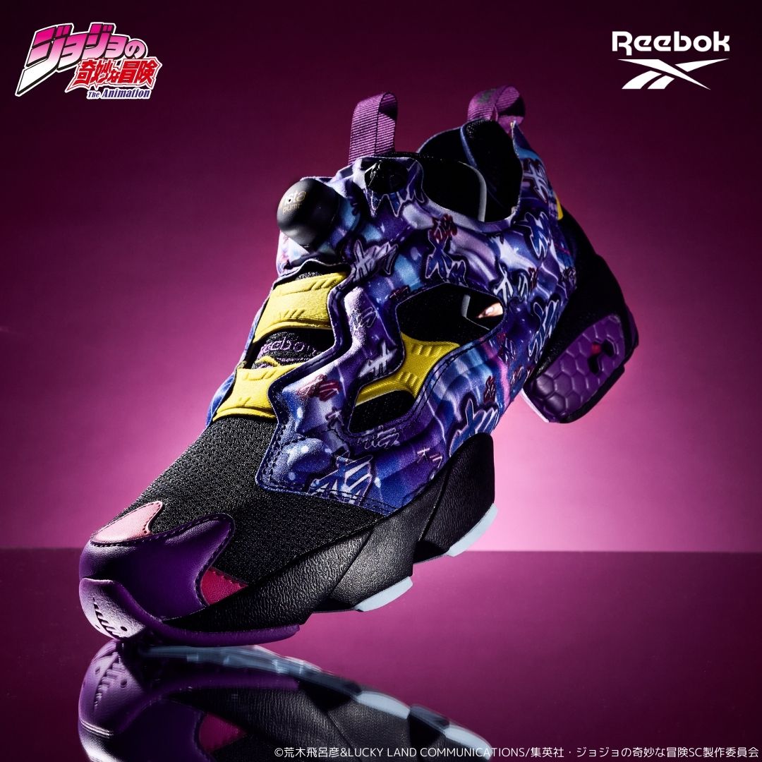 【2024年 9月中旬 発売】「ジョジョの奇妙な冒険」× リーボック インスタ ポンプ フューリー 94 (JOJO REEBOK INSTA PUMP FURY 94) [100221374]