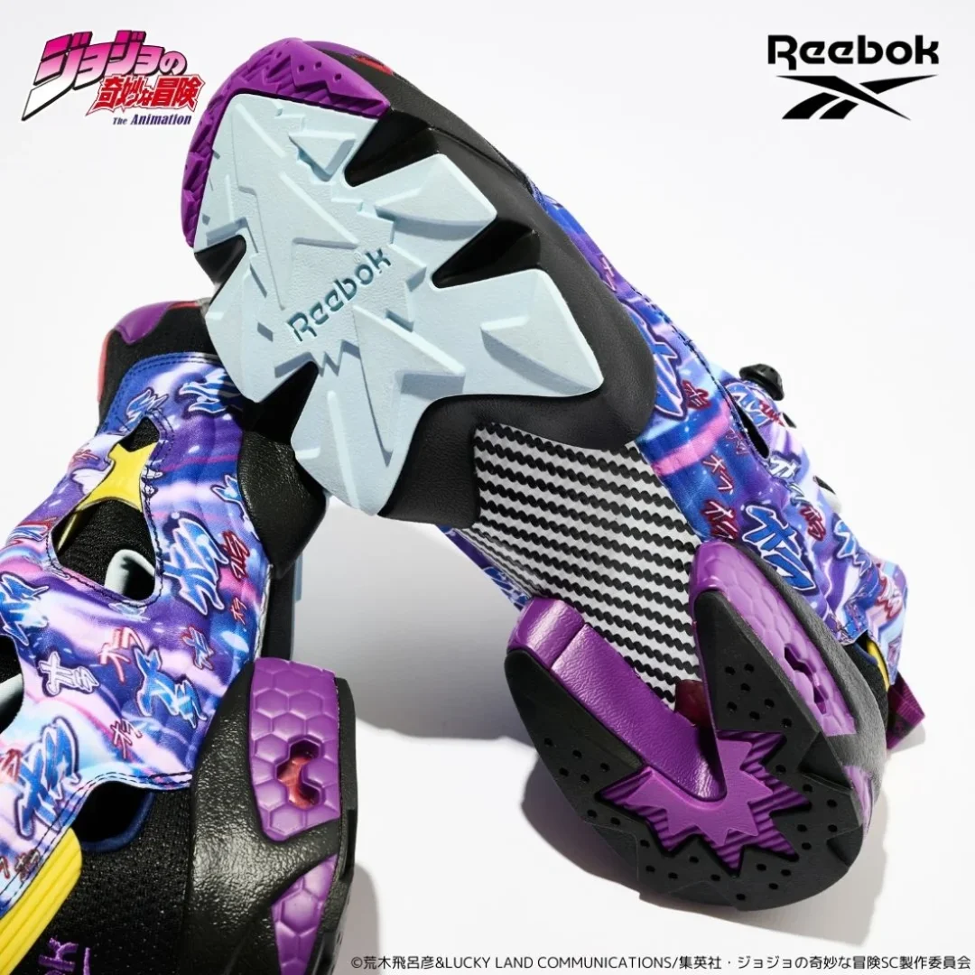 【2024年 9月中旬 発売】「ジョジョの奇妙な冒険」× リーボック インスタ ポンプ フューリー 94 (JOJO REEBOK INSTA PUMP FURY 94) [100221374]