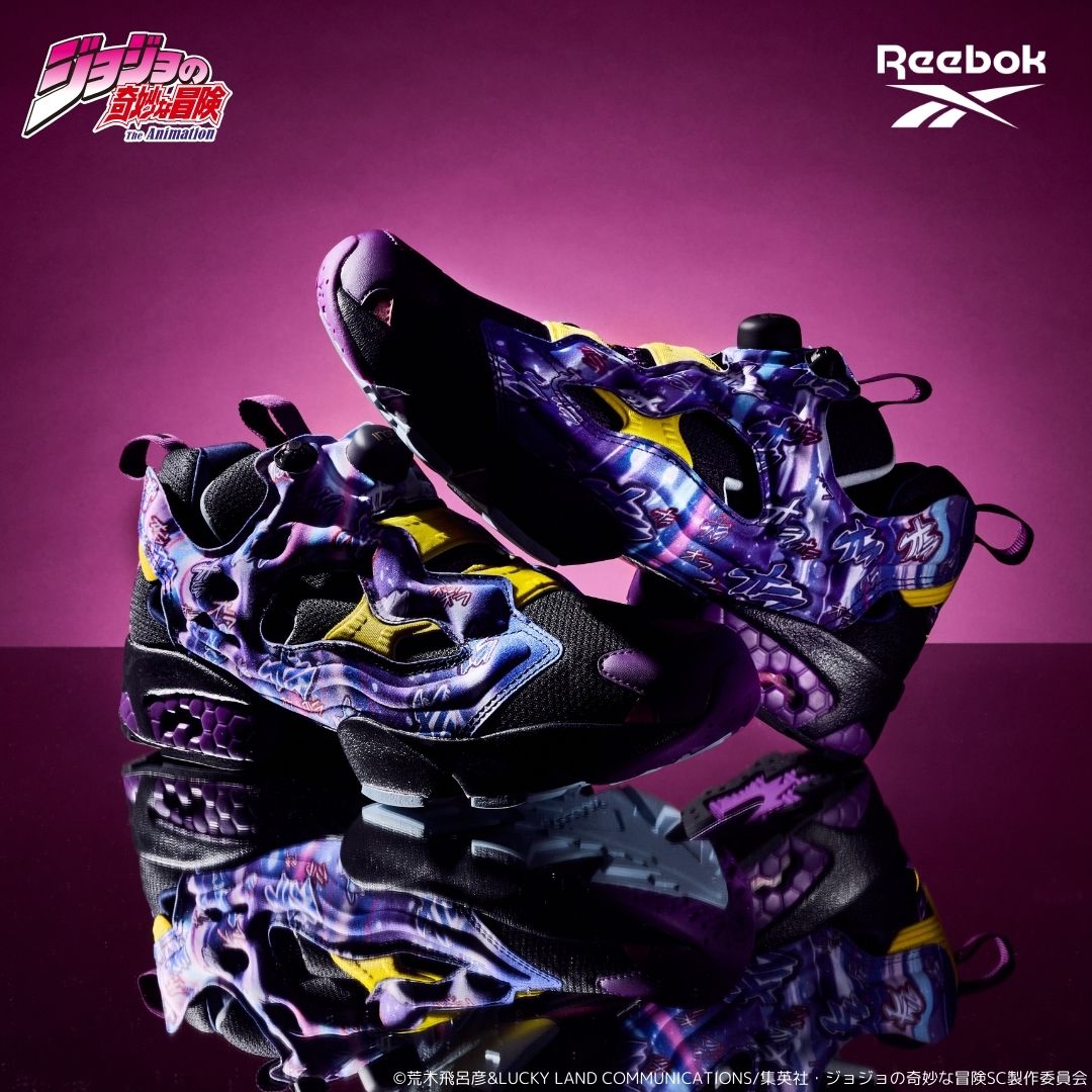 【2024年 9月中旬 発売】「ジョジョの奇妙な冒険」× リーボック インスタ ポンプ フューリー 94 (JOJO REEBOK INSTA PUMP FURY 94) [100221374]