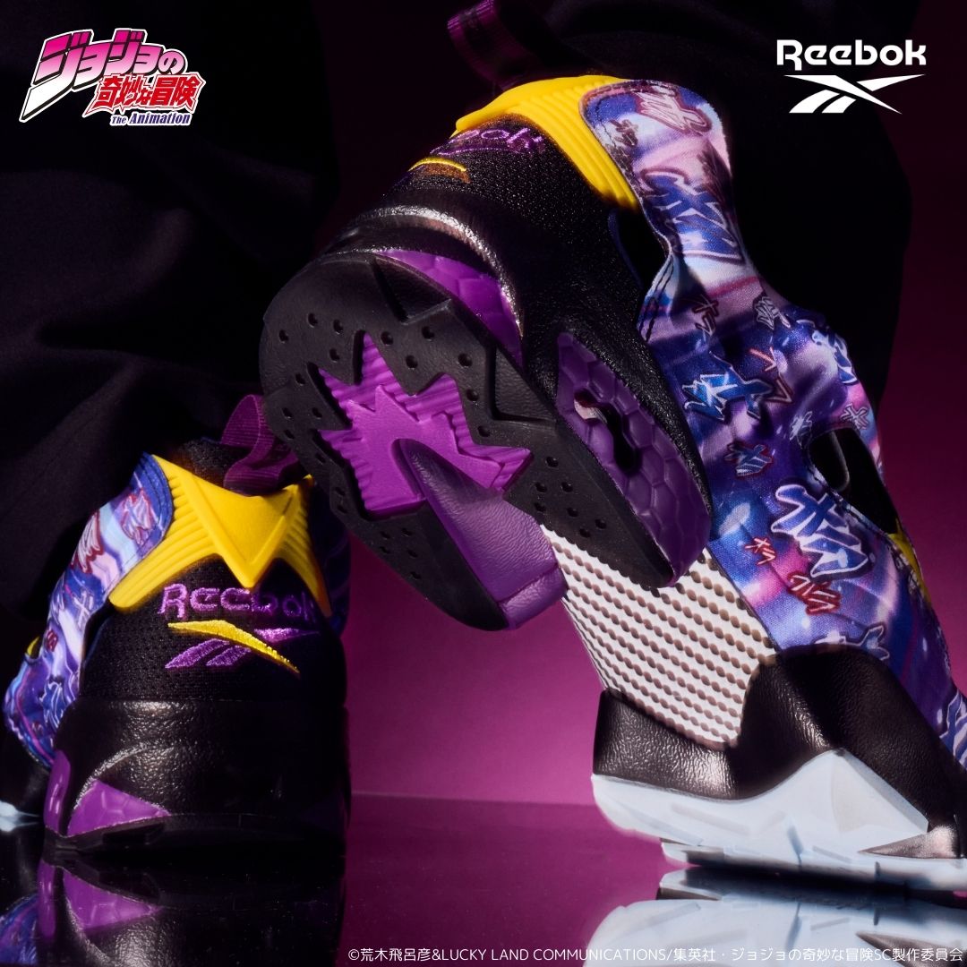 【2024年 9月中旬 発売】「ジョジョの奇妙な冒険」× リーボック インスタ ポンプ フューリー 94 (JOJO REEBOK INSTA PUMP FURY 94) [100221374]