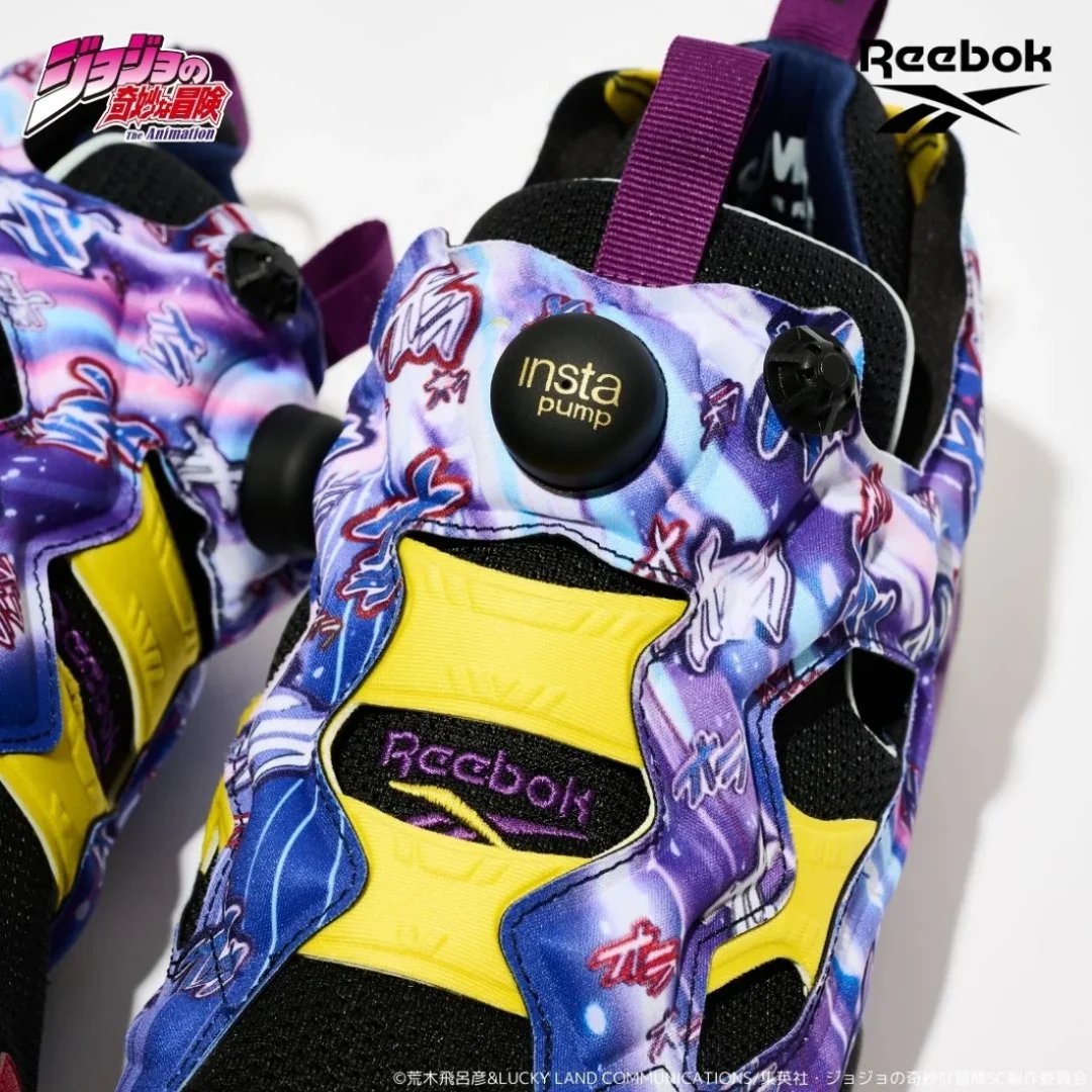 【2024年 9月中旬 発売】「ジョジョの奇妙な冒険」× リーボック インスタ ポンプ フューリー 94 (JOJO REEBOK INSTA PUMP FURY 94) [100221374]