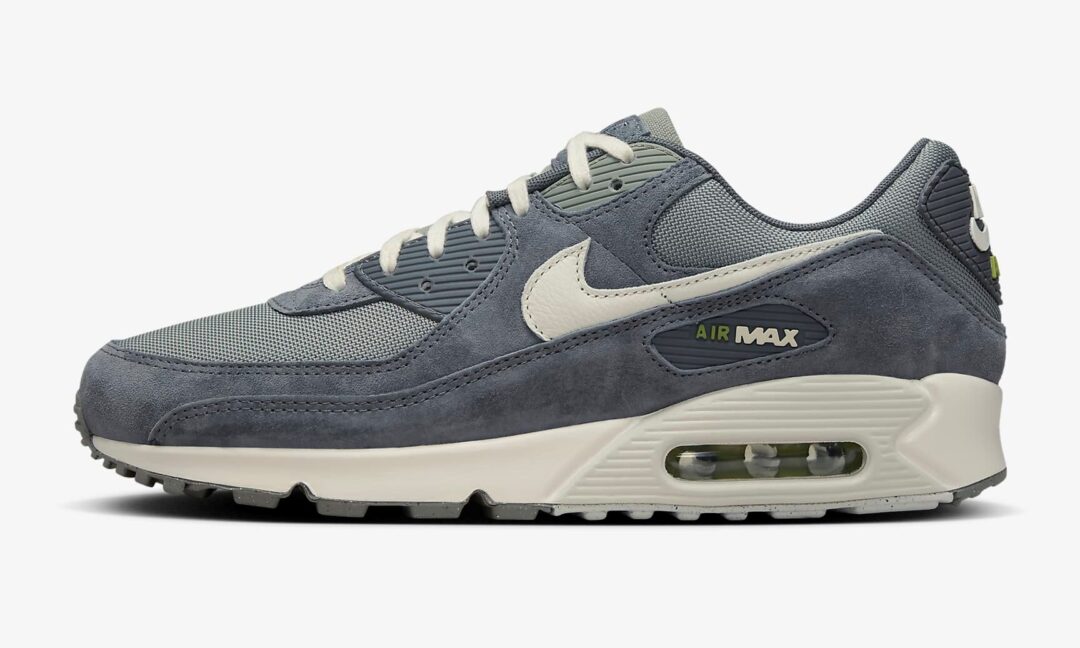 【海外発売】NIKE AIR MAX 90 PREMIUM “Iron Grey/Dark Stucco” (ナイキ エア マックス 90 プレミアム “アイアングレー/ダークスタッコ”) [HJ3989-001]