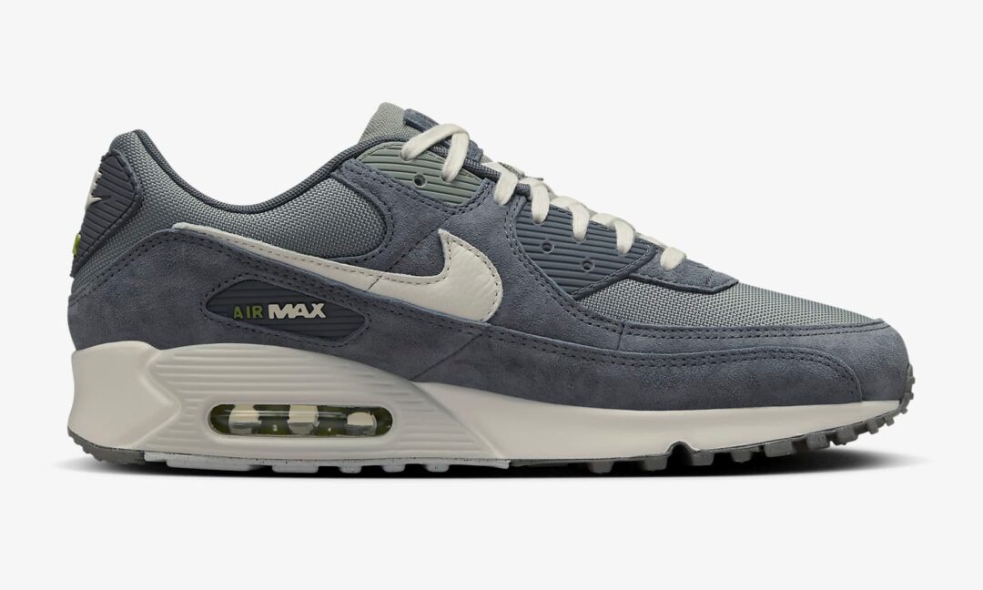 【海外発売】NIKE AIR MAX 90 PREMIUM “Iron Grey/Dark Stucco” (ナイキ エア マックス 90 プレミアム “アイアングレー/ダークスタッコ”) [HJ3989-001]