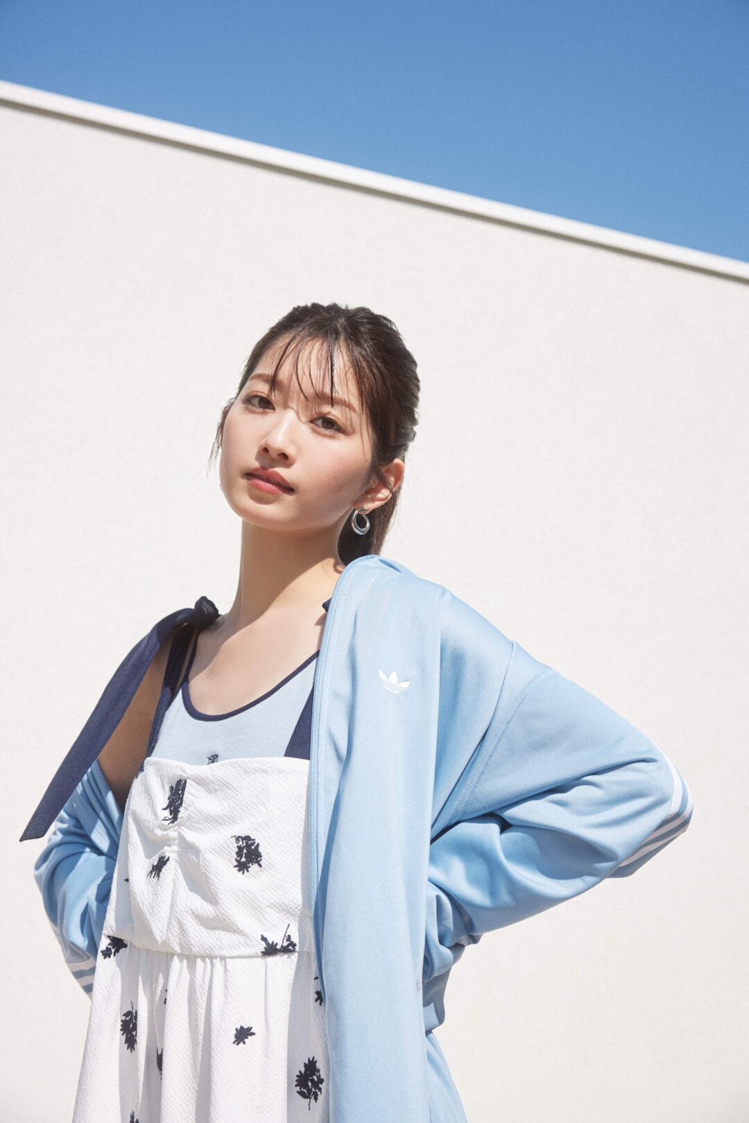 「adidas Originals for SNIDEL」トラックジャケットとパンツが春らしい爽やかな別注カラーで2024年 4/10、4/12 発売 (スナイデル アディダス オリジナルス) [IX6437/IX6440]