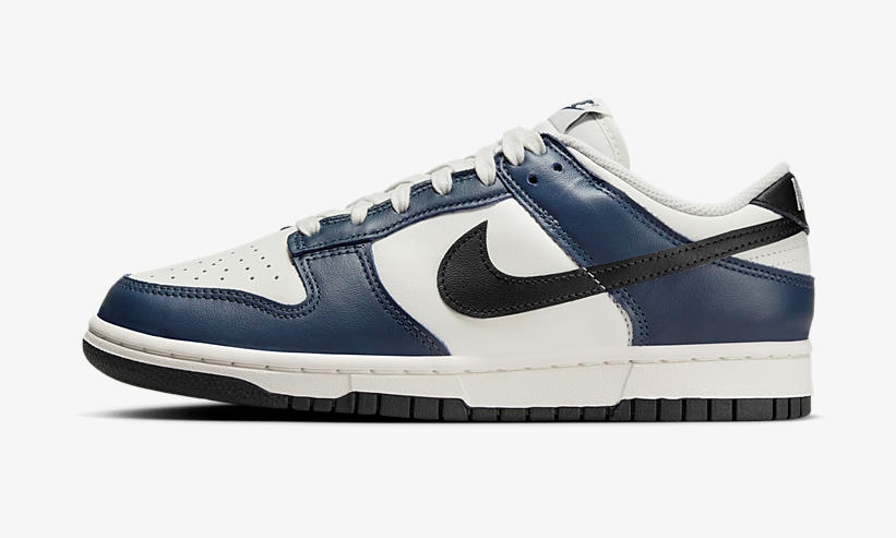 【2024年 発売予定】ナイキ ダンク ロー “ホワイト/ミッドナイトネイビー/ブラック” (NIKE DUNK LOW “White/Midnight Navy/Black”) [HM6192-478]