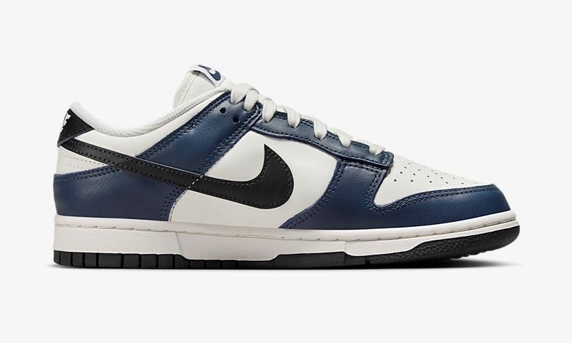 【2024年 発売予定】ナイキ ダンク ロー “ホワイト/ミッドナイトネイビー/ブラック” (NIKE DUNK LOW “White/Midnight Navy/Black”) [HM6192-478]