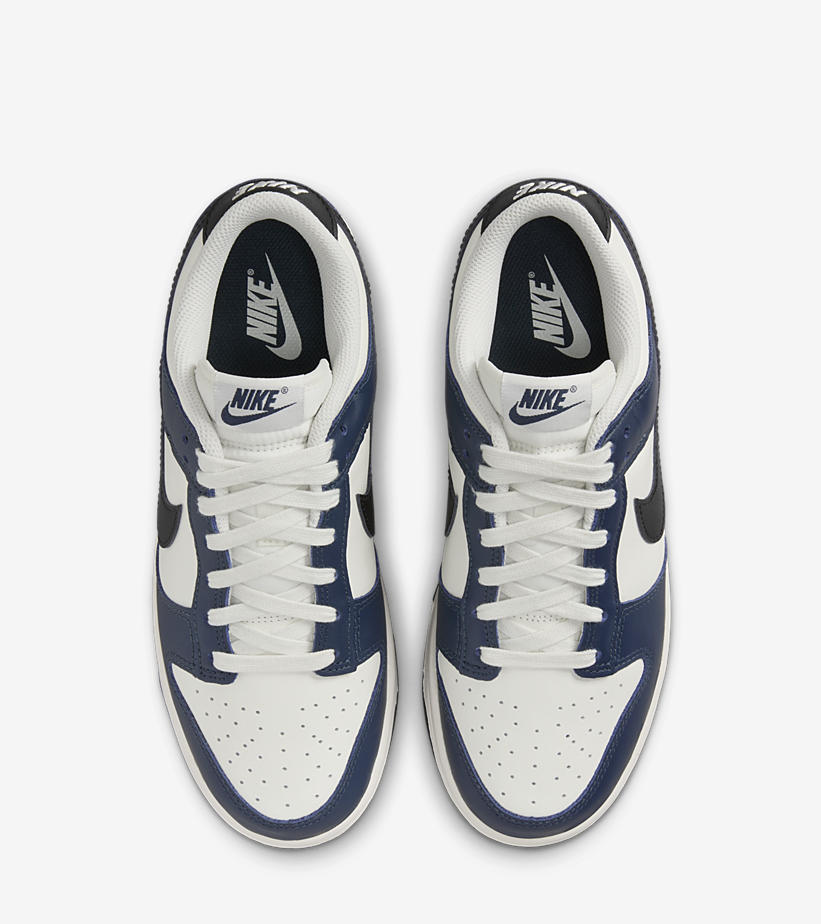 【2024年 発売予定】ナイキ ダンク ロー “ホワイト/ミッドナイトネイビー/ブラック” (NIKE DUNK LOW “White/Midnight Navy/Black”) [HM6192-478]