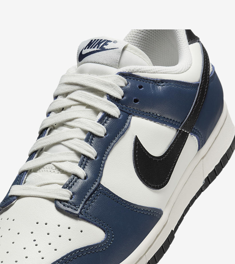 【2024年 発売予定】ナイキ ダンク ロー “ホワイト/ミッドナイトネイビー/ブラック” (NIKE DUNK LOW “White/Midnight Navy/Black”) [HM6192-478]