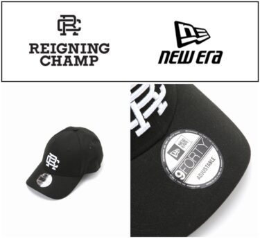 完売していた「New Era × REIGNING CHAMP」別注CAPの追加予約スタート (ニューエラ レイニングチャンプ)