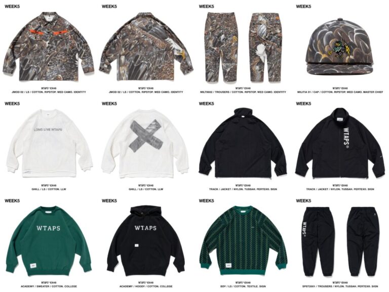 WTAPS 2024 S/S WEEK 5 が発売 (ダブルタップス 2024年 春夏
