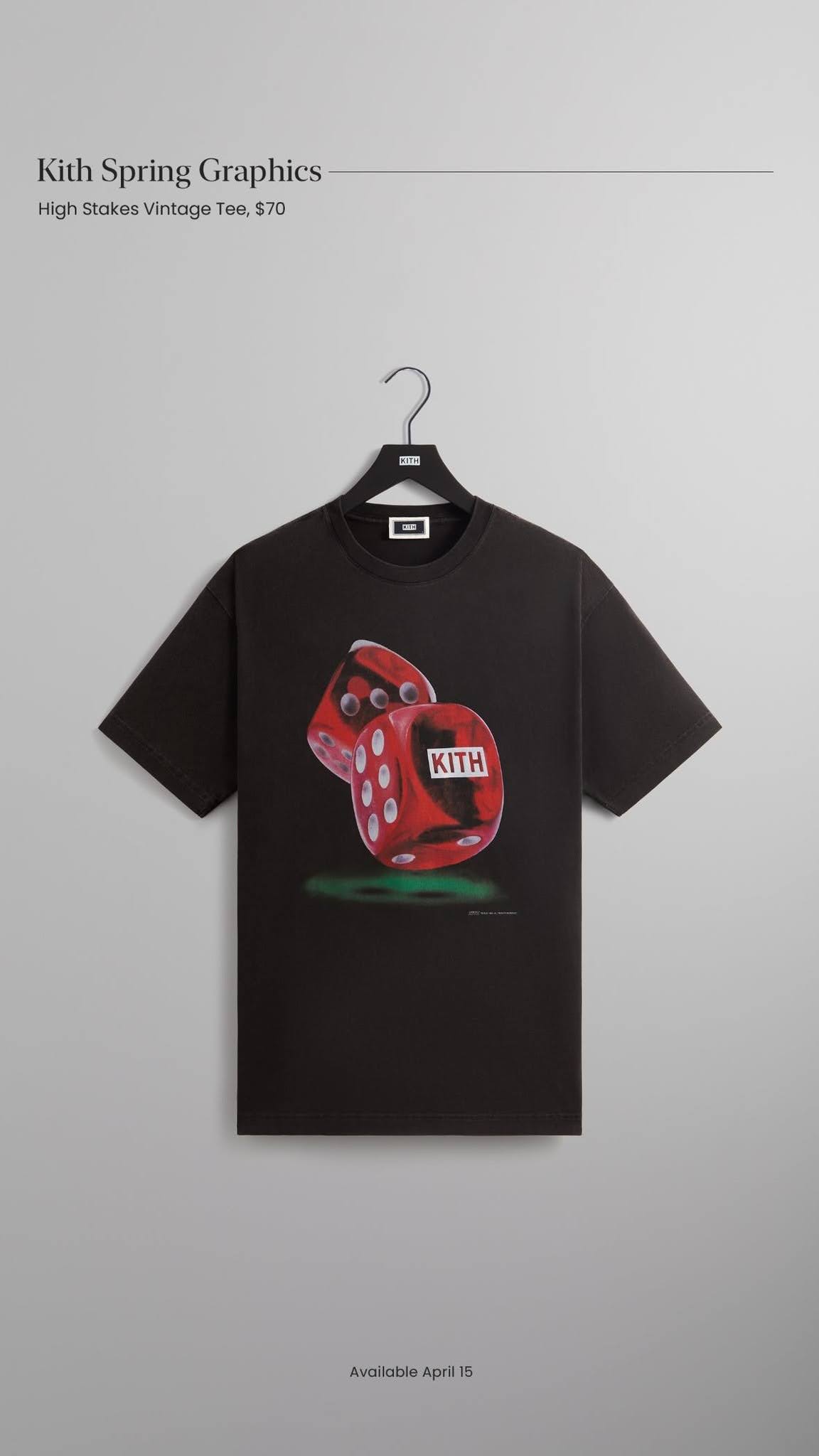 【Kith Spring Graphics Tee】KITH MONDAY PROGRAM 2024年 4/15 発売 (キス スプリング グラフィック)