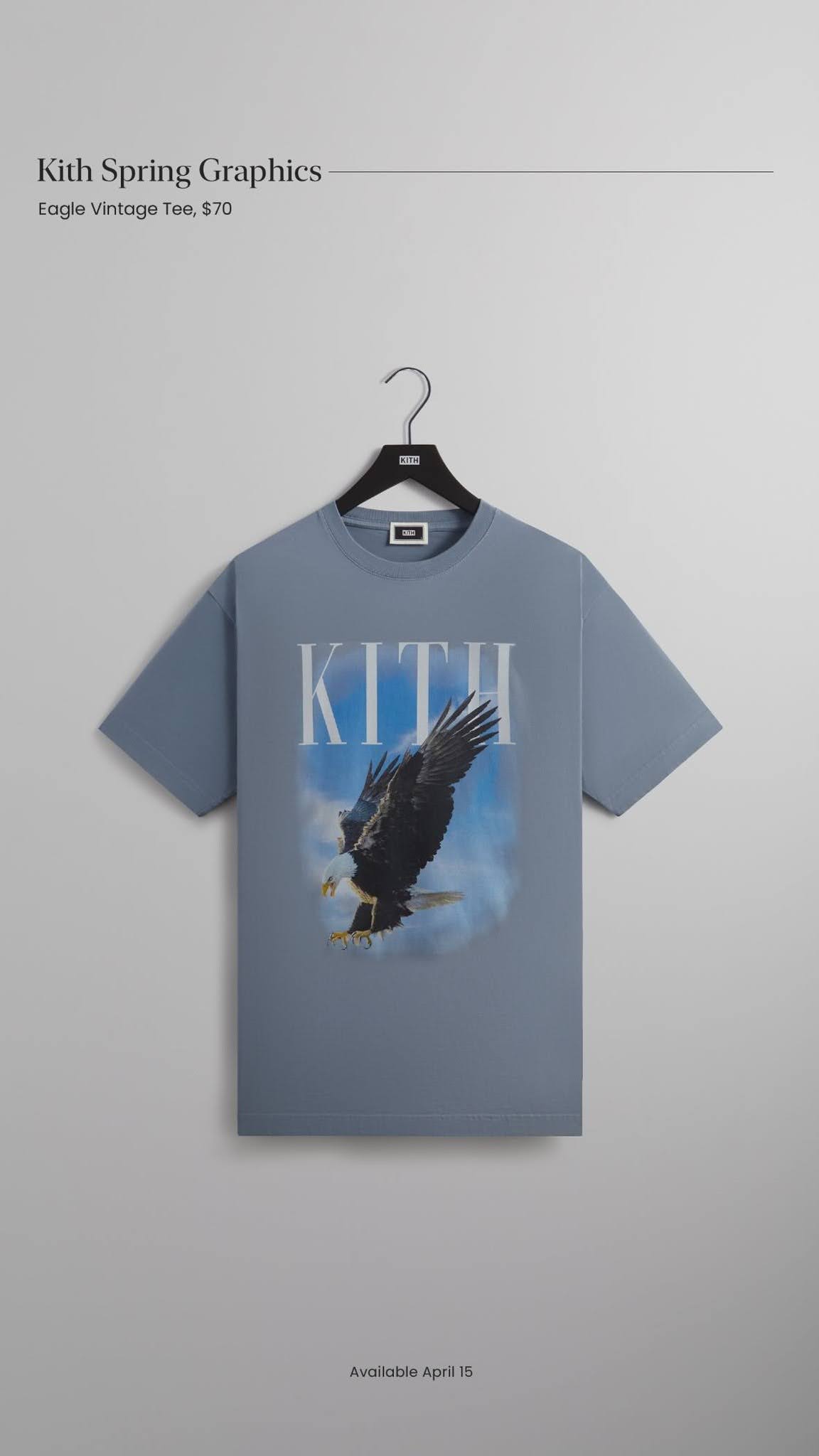 【Kith Spring Graphics Tee】KITH MONDAY PROGRAM 2024年 4/15 発売 (キス スプリング グラフィック)