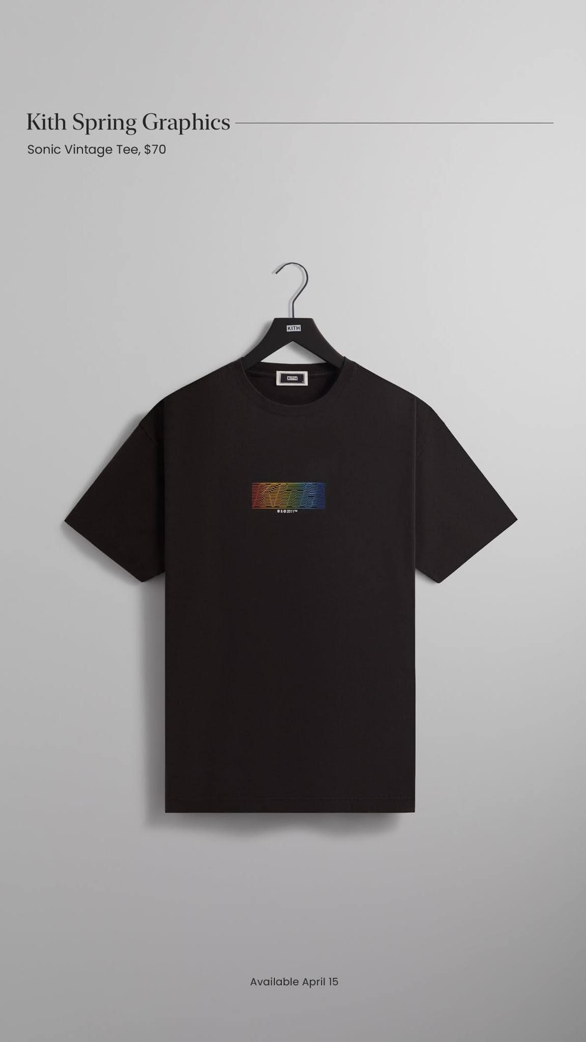 【Kith Spring Graphics Tee】KITH MONDAY PROGRAM 2024年 4/15 発売 (キス スプリング グラフィック)