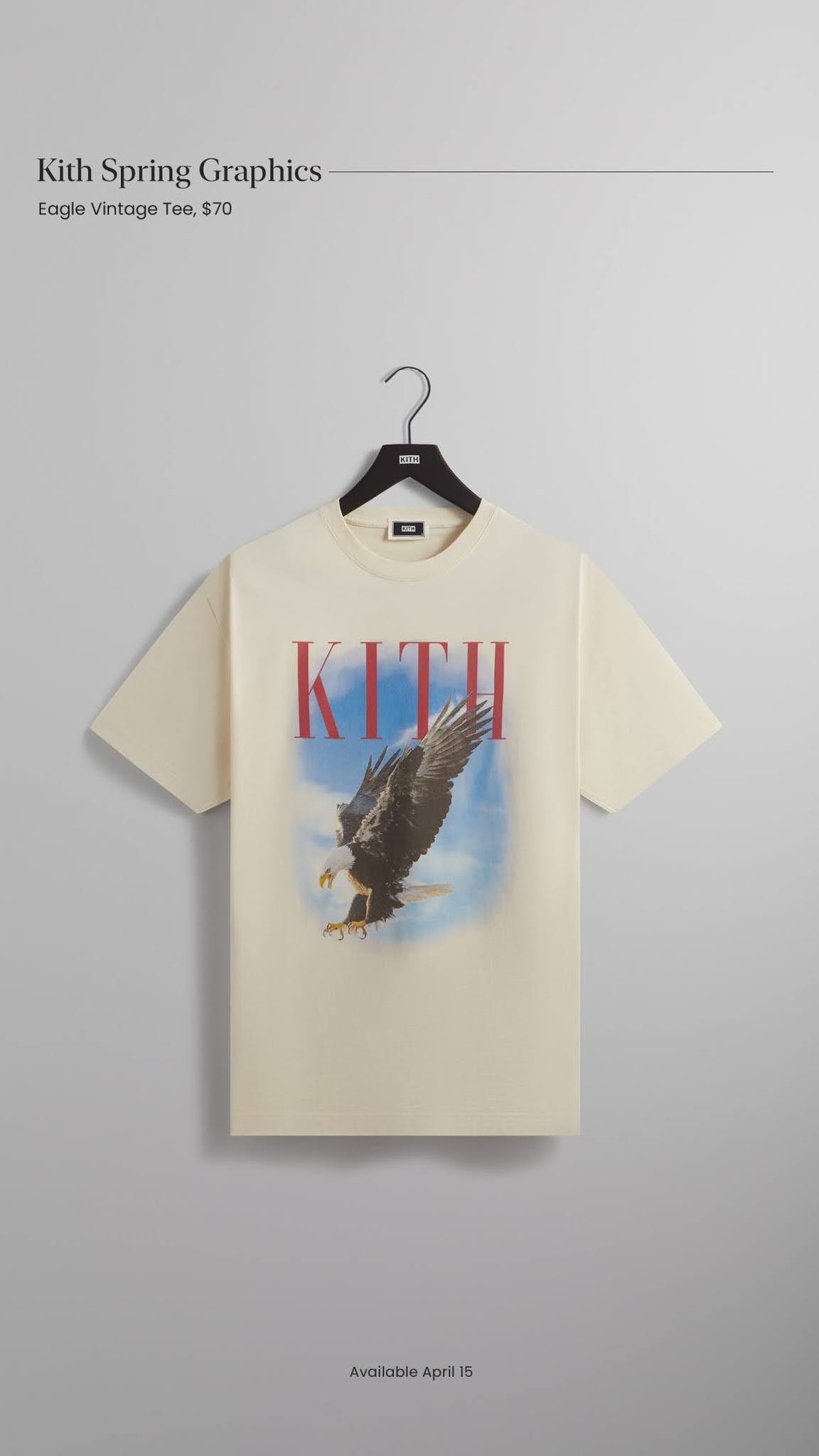 【Kith Spring Graphics Tee】KITH MONDAY PROGRAM 2024年 4/15 発売 (キス スプリング グラフィック)