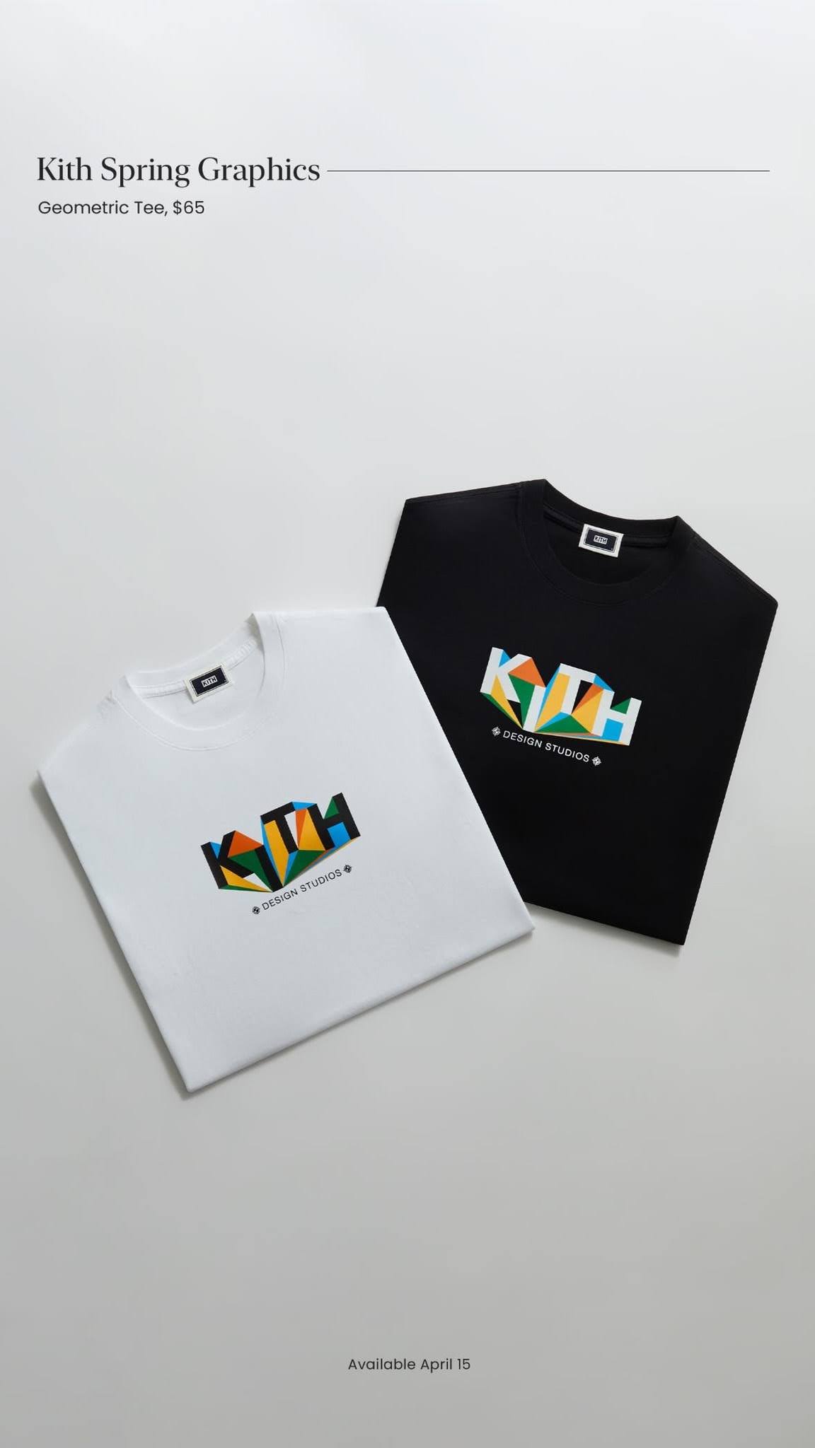 【Kith Spring Graphics Tee】KITH MONDAY PROGRAM 2024年 4/15 発売 (キス スプリング グラフィック)