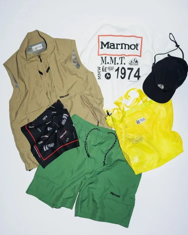 【2024年 5月上旬 発売】Marmot × green label relaxing コラボレーション (マーモット グリーンレーベル リラクシング)