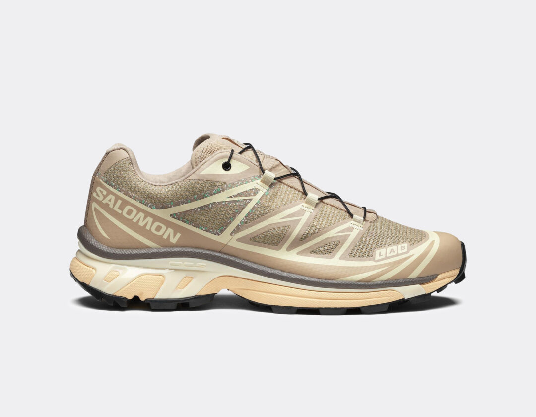 【2024年 4/27 発売】SALOMON XT-6 MINDFUL 3 “WHITE PEPPER/TRANSPARENT YELLOW/FALCON” (サロモン) [L47467100]