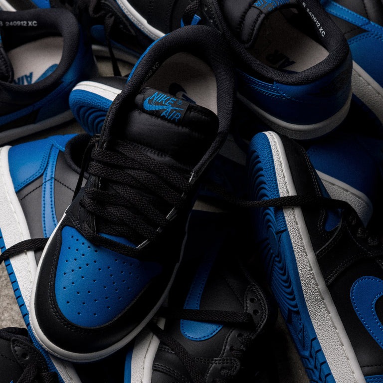 【国内 2025年 3/1 発売】NIKE AIR JORDAN 1 LOW 85 “Black/Varsity Royal” (ナイキ エア ジョーダン 1 85 ロー “ブラック/バーシティロイヤル”) [IB1981-004]