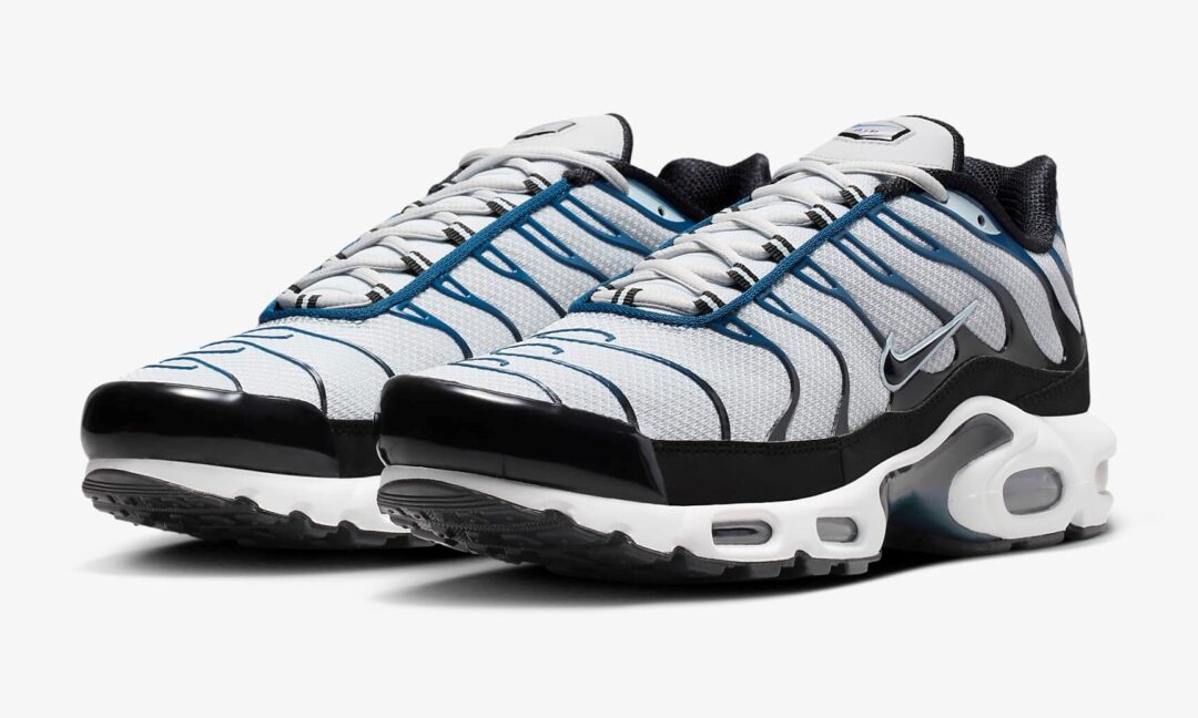 【海外発売】ナイキ エア マックス プラス “ピュアプラチナム/コートブルー” (NIKE AIR MAX PLUS “Pure Platinum/Court Blue”) [FN6949-001]