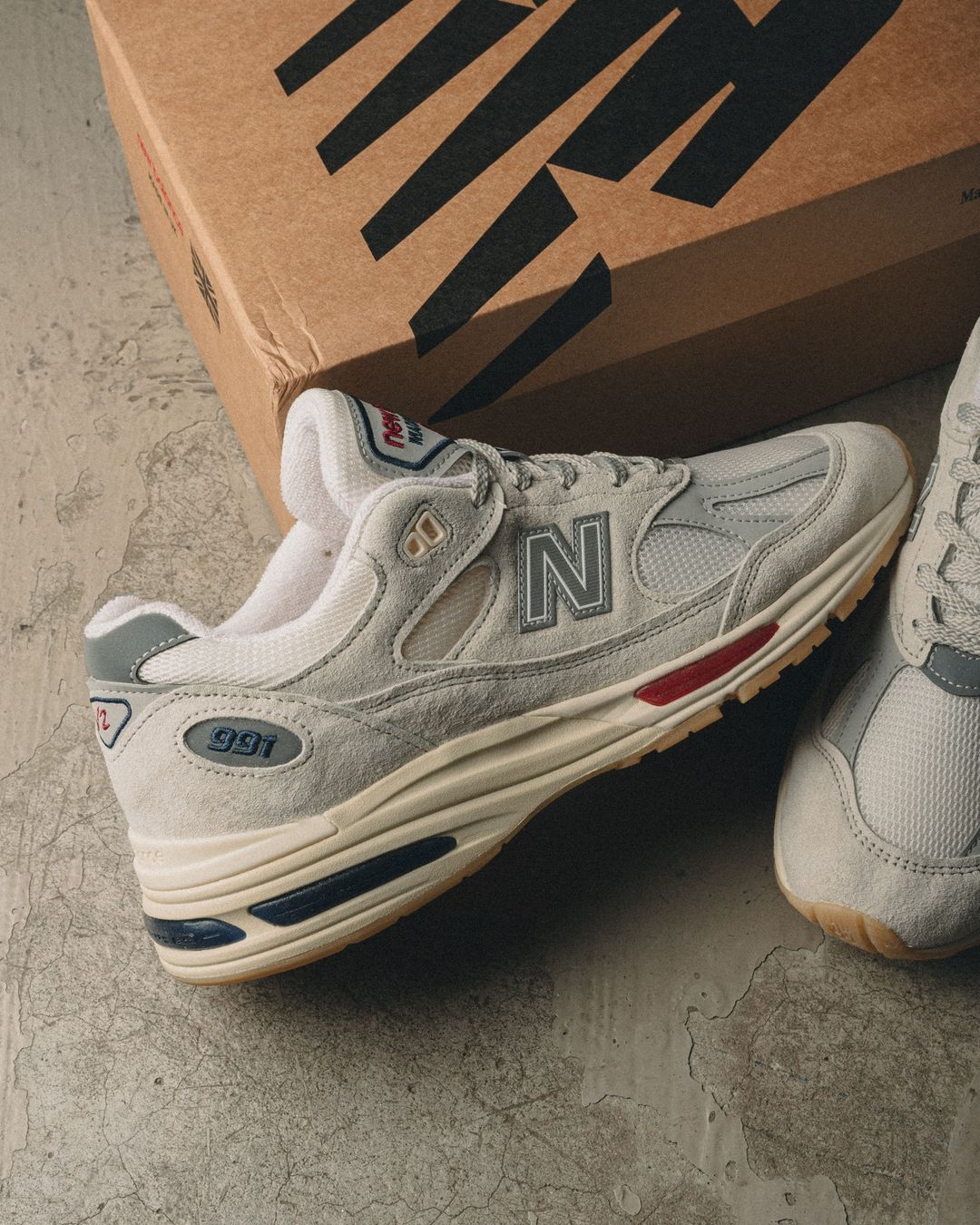 【海外発売】New Balance U991 VS2 “White” Made in England (ニューバランス) [U991VS2]