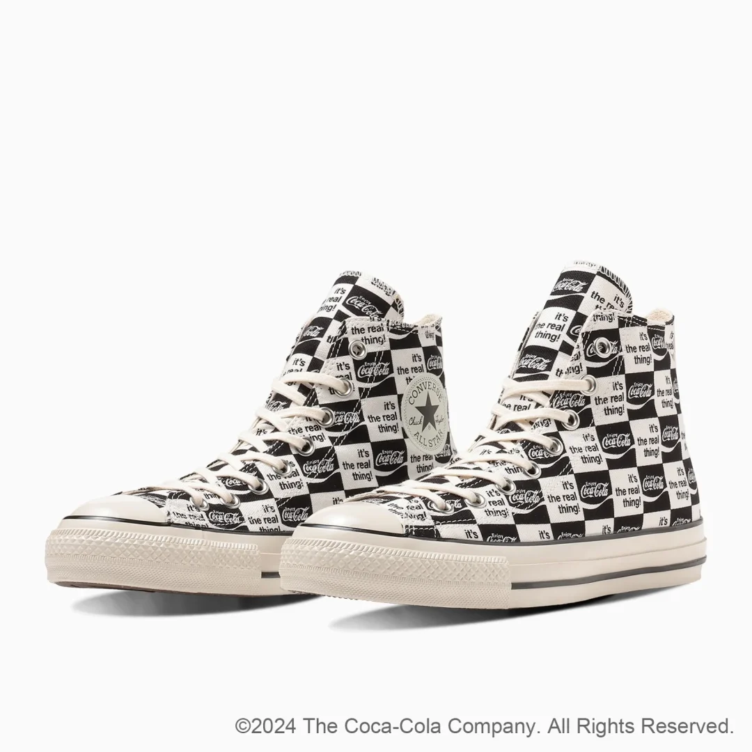 【2024年 5/10 発売】コカ･コーラ × コンバース コラボ ALL STAR US Coca-Cola CK HI (Coca-Cola CONVERSE オールスター)