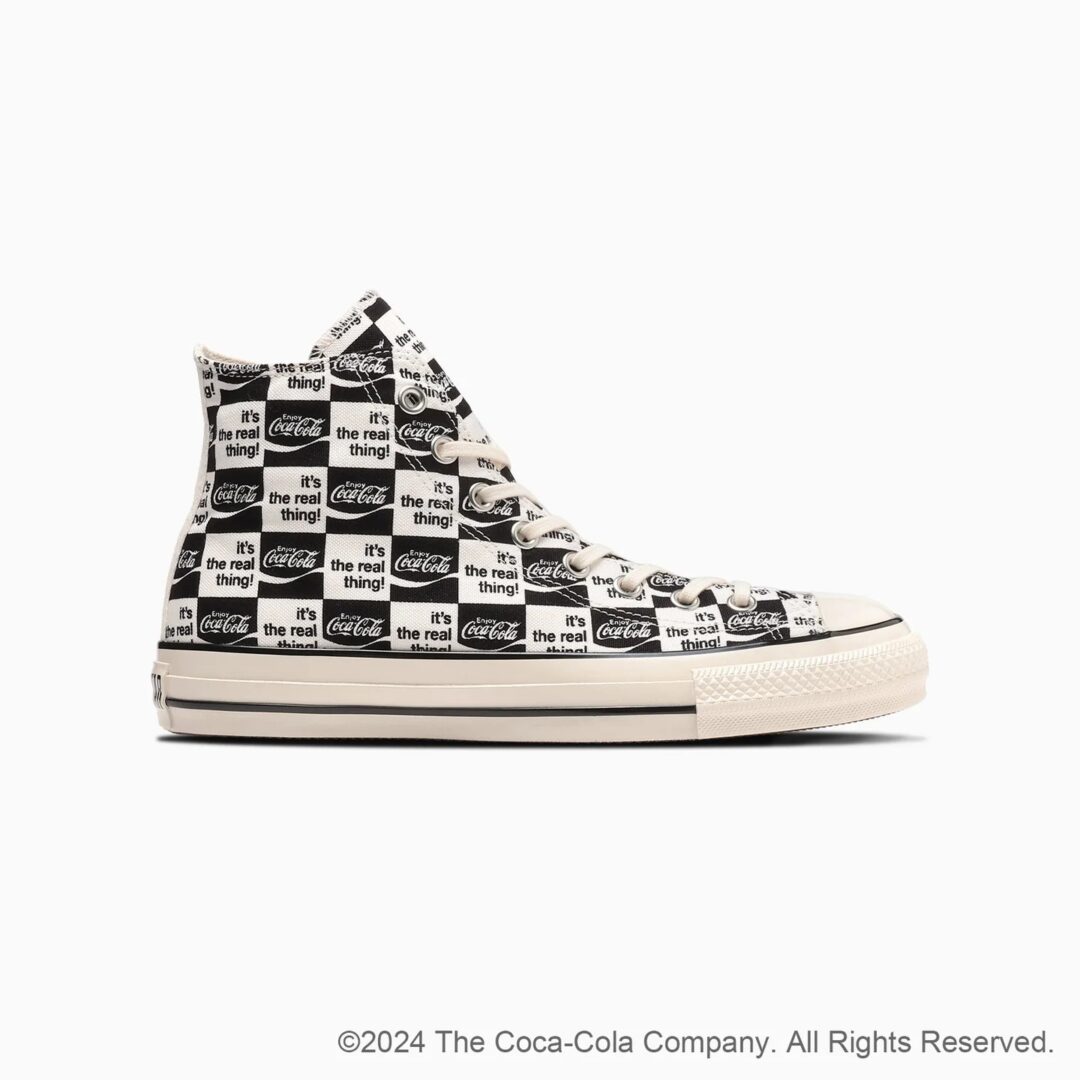 【2024年 5/10 発売】コカ･コーラ × コンバース コラボ ALL STAR US Coca-Cola CK HI (Coca-Cola CONVERSE オールスター)