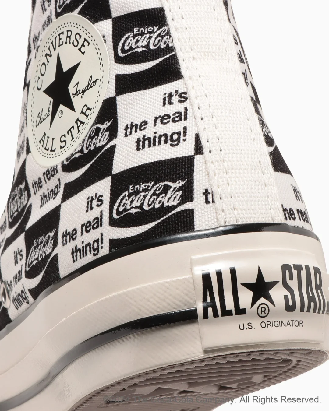 【2024年 5/10 発売】コカ･コーラ × コンバース コラボ ALL STAR US Coca-Cola CK HI (Coca-Cola CONVERSE オールスター)