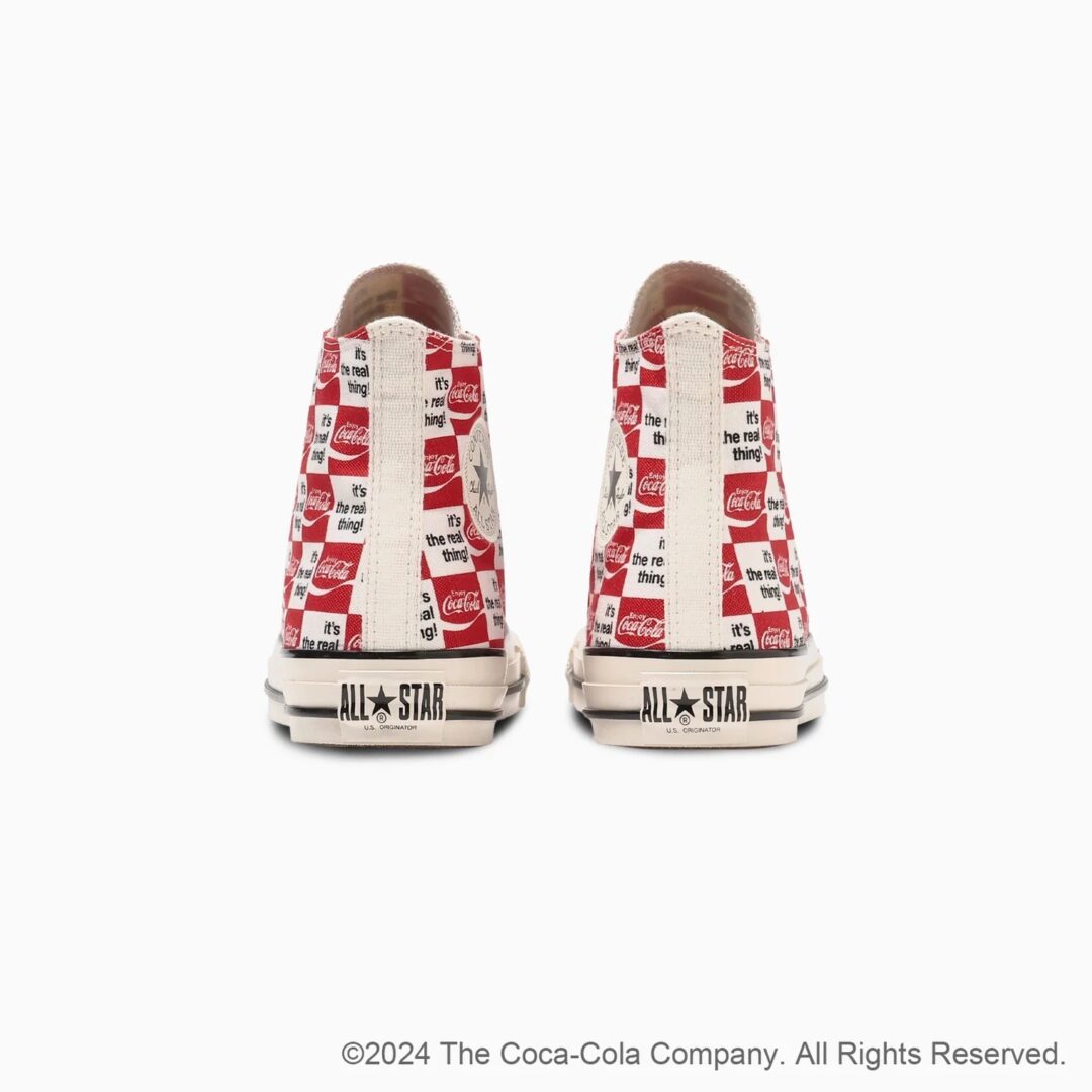 【2024年 5/10 発売】コカ･コーラ × コンバース コラボ ALL STAR US Coca-Cola CK HI (Coca-Cola CONVERSE オールスター)