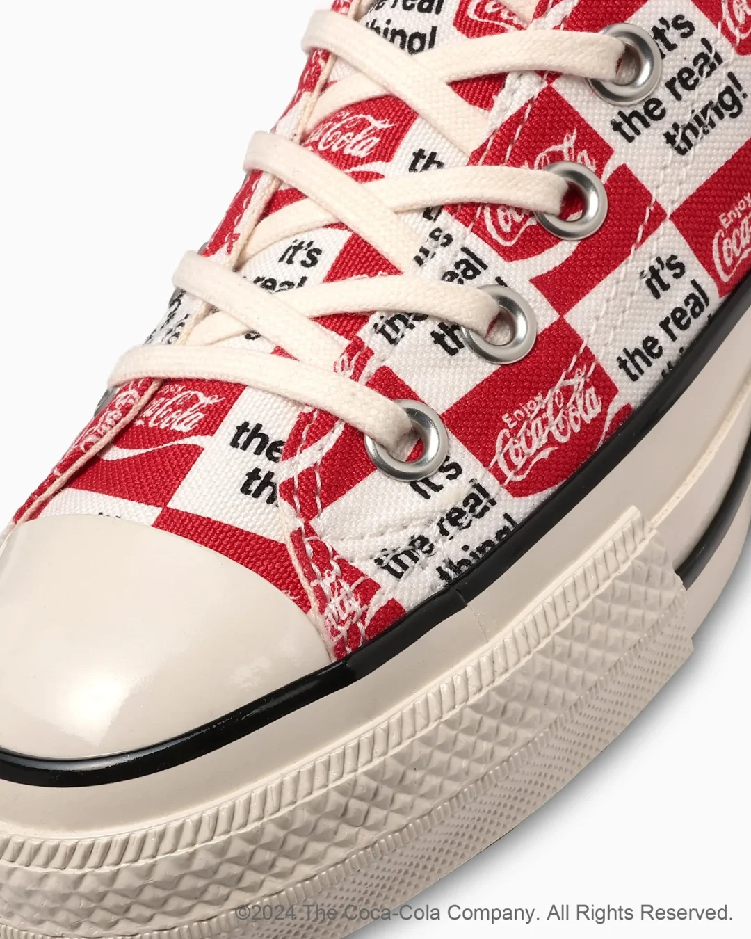 【2024年 5/10 発売】コカ･コーラ × コンバース コラボ ALL STAR US Coca-Cola CK HI (Coca-Cola CONVERSE オールスター)