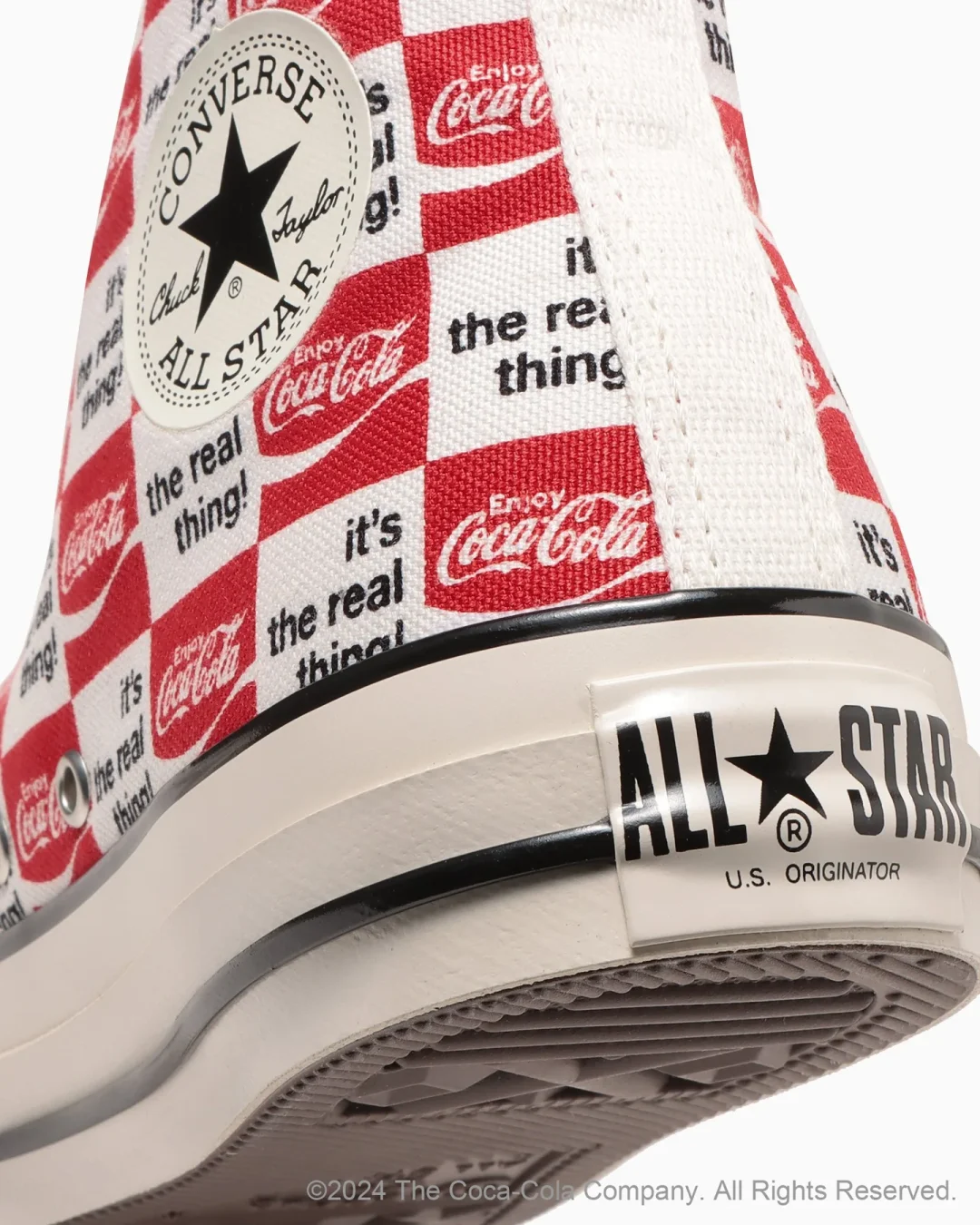 【2024年 5/10 発売】コカ･コーラ × コンバース コラボ ALL STAR US Coca-Cola CK HI (Coca-Cola CONVERSE オールスター)