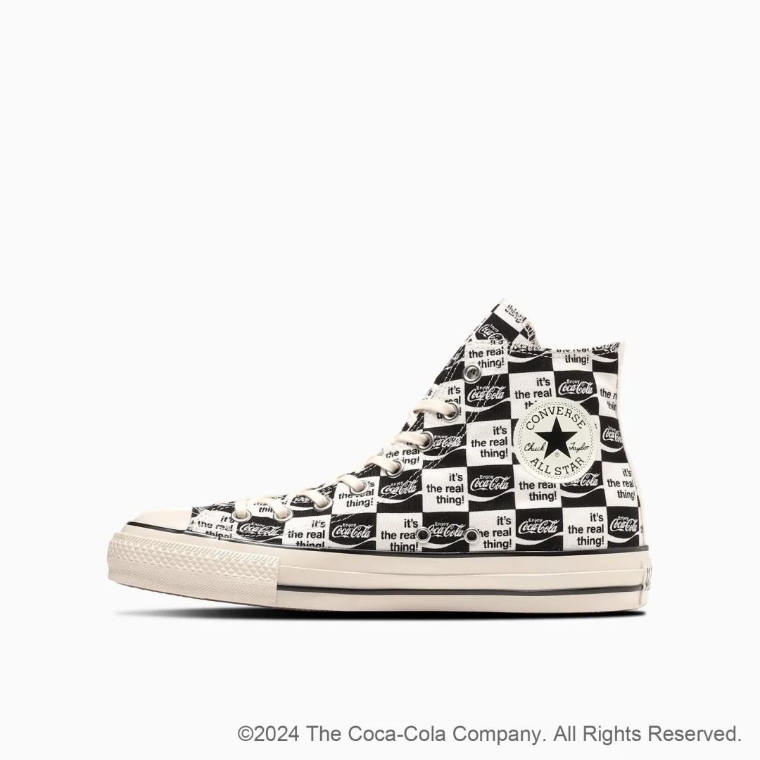 【2024年 5/10 発売】コカ･コーラ × コンバース コラボ ALL STAR US Coca-Cola CK HI (Coca-Cola CONVERSE オールスター)